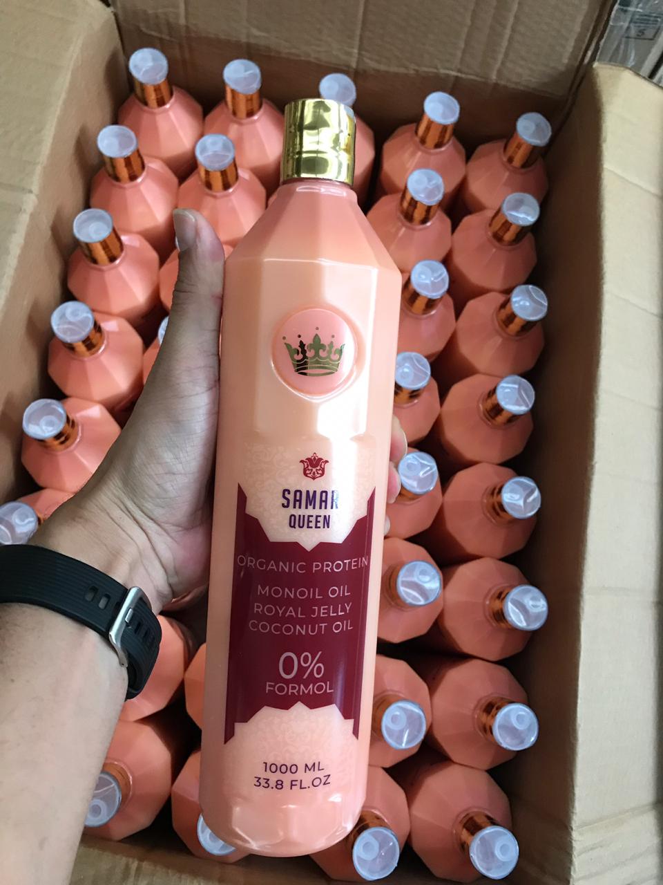 Samar Queen Brazilian hair keratin treatment