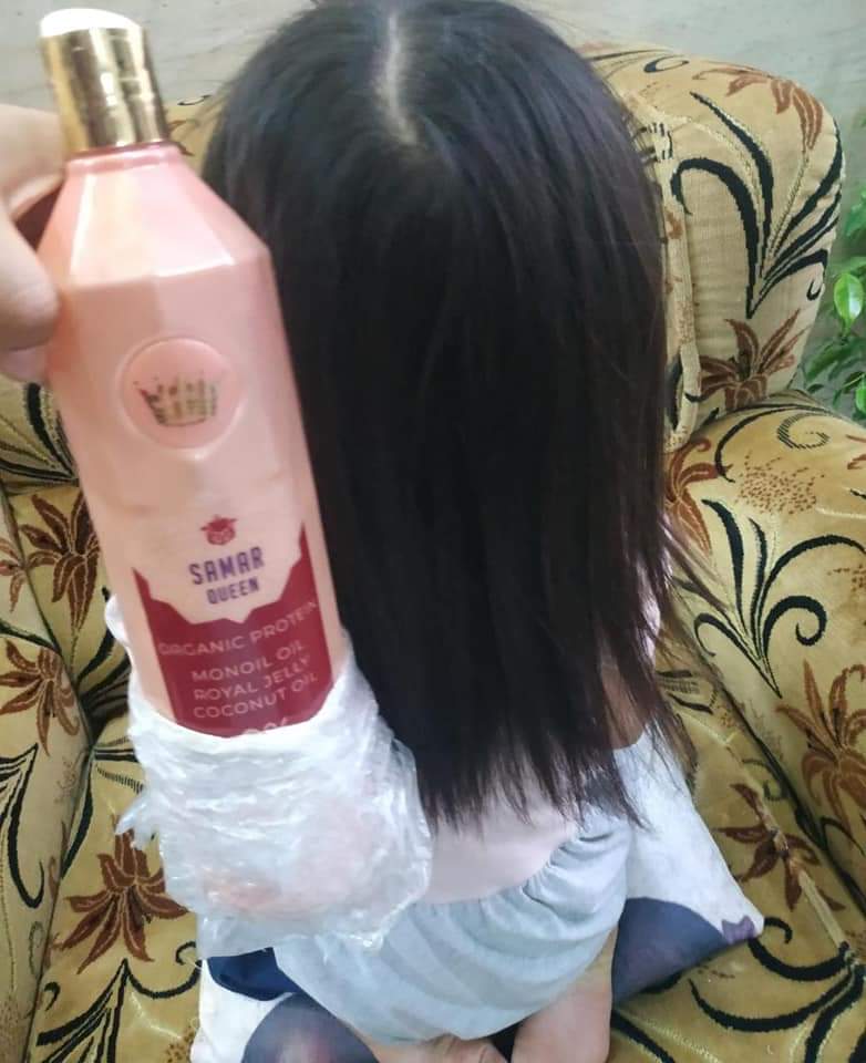 Samar Queen Brazilian hair keratin treatment
