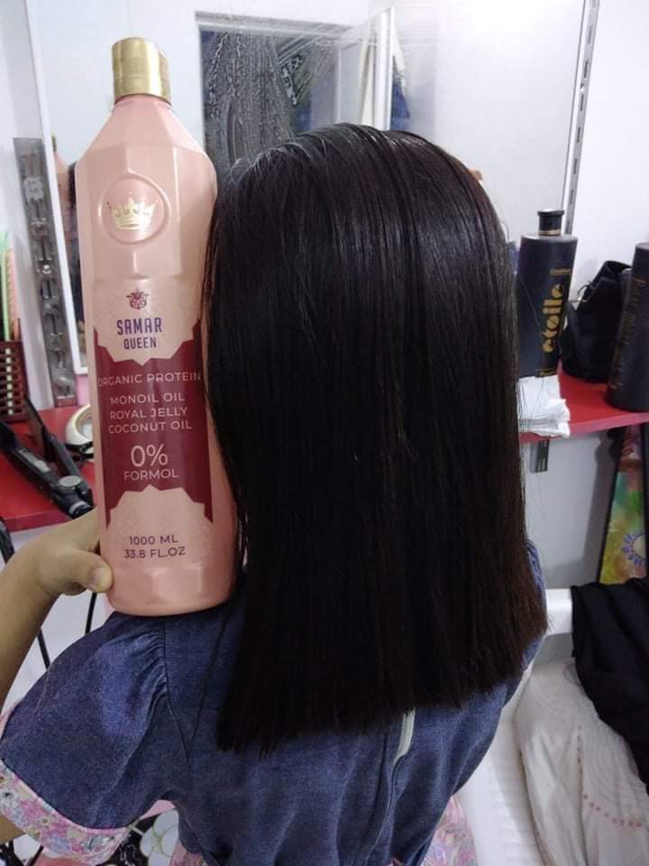 Samar Queen Brazilian hair keratin treatment