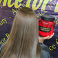 Supplement power Hair mask 1.7 kg with Brazilian keratin protein.
